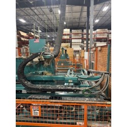 Kval DL-NCA Automatic Door Lite Cutter w/EP-1 Automatic Edge Prep Machine and Handler Auto Loader