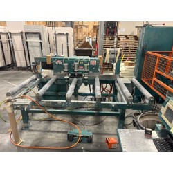 Kval DL-NCA Automatic Door Lite Cutter w/EP-1 Automatic Edge Prep Machine and Handler Auto Loader
