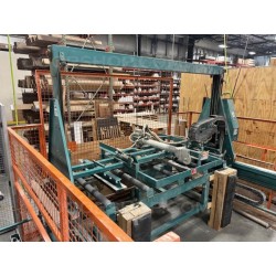Kval DL-NCA Automatic Door Lite Cutter w/EP-1 Automatic Edge Prep Machine and Handler Auto Loader