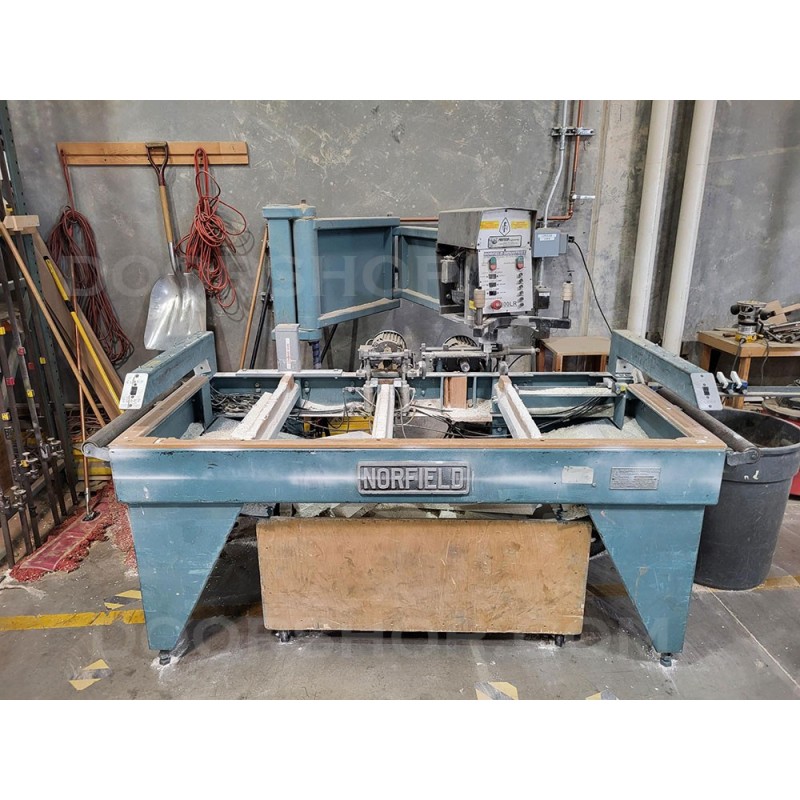 Norfield 3800FLR Door Lite Cutter with Edge Prep