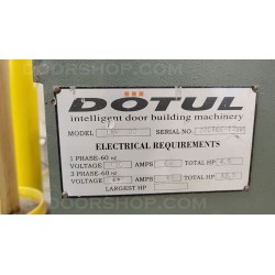 Dotul Maverick Door Machine