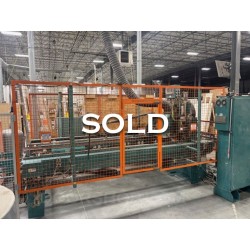 Kval DL-NCA Automatic Door Lite Cutter w/EP-1 Automatic Edge Prep Machine and Handler Auto Loader