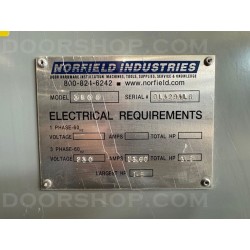 Norfield 3800LR Door Lite Machine