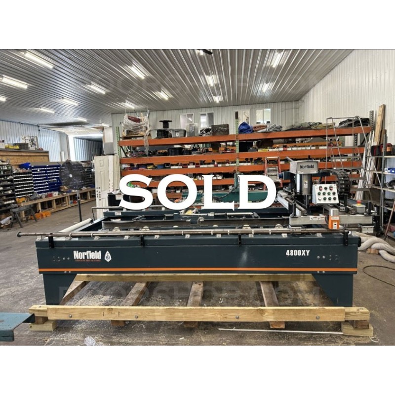 Norfield 4800XY Door Lite Cutter with Edge Prep