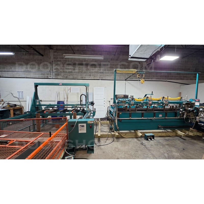 Kval Commander Automatic Prehung Door Machine with Handler Door Loader