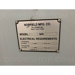 Norfield 95-Series Magnum Prehung Door Machine