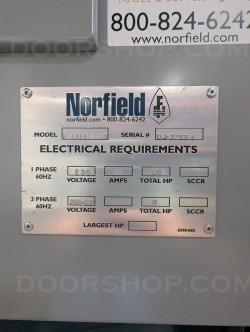 Norfield E Series Magnum Door Machine