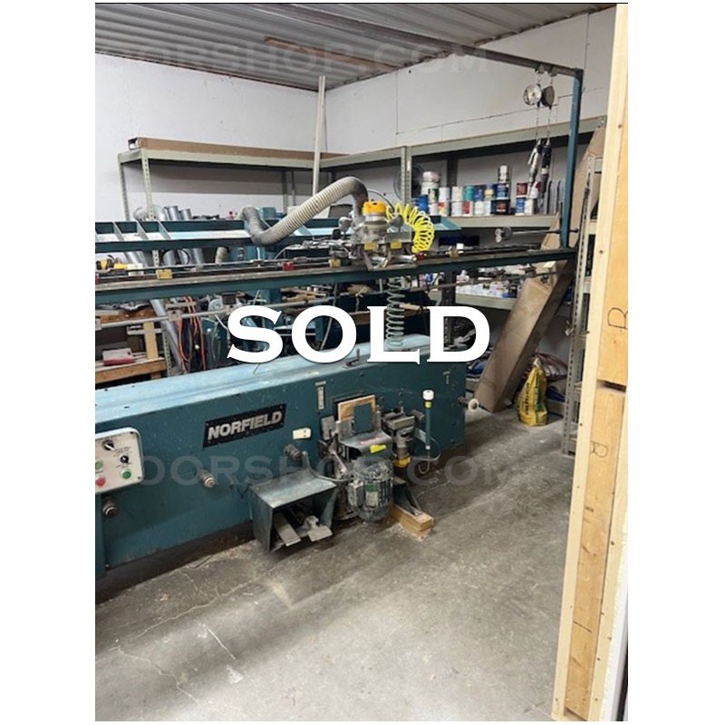 Norfield Magnum Prehung Door Machine w/Full House Strike Router