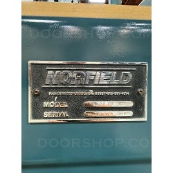 Norfield 3800LRO Door Lite Cutter with Edge Prep and Overhead Template Holder