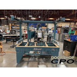 Norfield 3800LRO Door Lite Cutter with Edge Prep and Overhead Template Holder