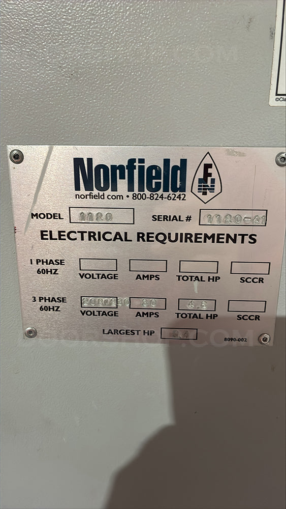 Norfield 1120 Automatic Casing Saw