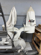 Full House Diamond DLX Prehung Door Machine with Loader, Striker, and Clamp Table