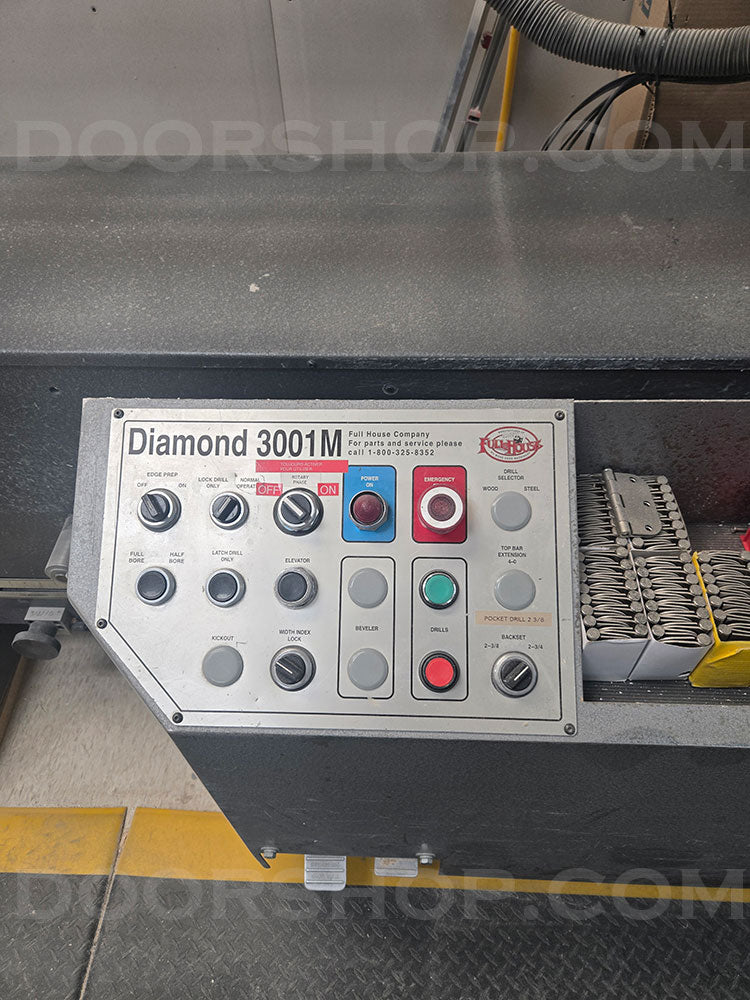 Full House Diamond 3001 Prehung Door Machine + Automatic Assembler