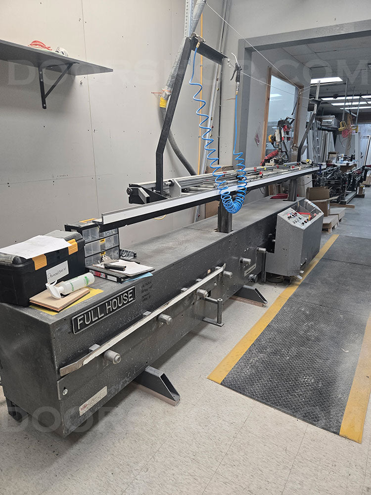 Full House Diamond 3001 Prehung Door Machine + Automatic Assembler