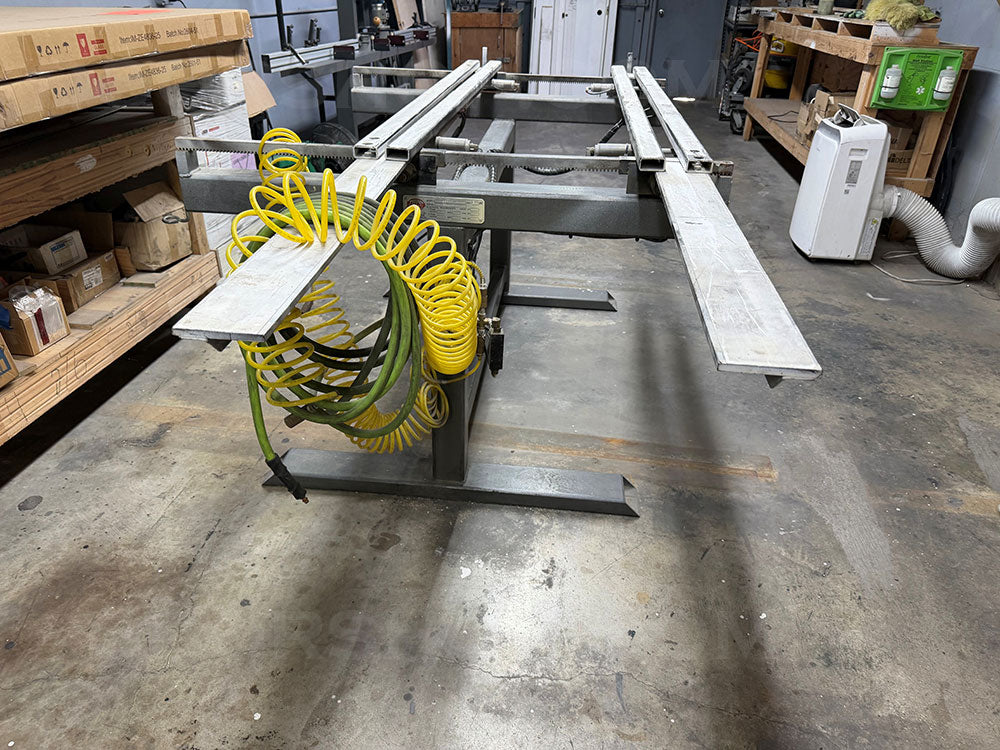 Full House Diamond DLX Prehung Door Machine with Loader, Striker, and Clamp Table