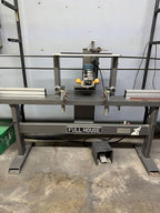 Full House Diamond DLX Prehung Door Machine with Loader, Striker, and Clamp Table