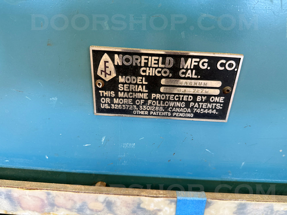 Norfield Magnum Door Machine