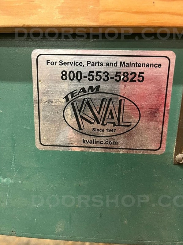 Kval Commander Prehung Door Machine