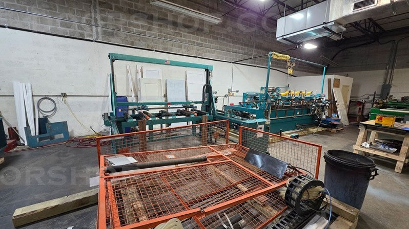 Kval Commander Automatic Prehung Door Machine with Handler Door Loader