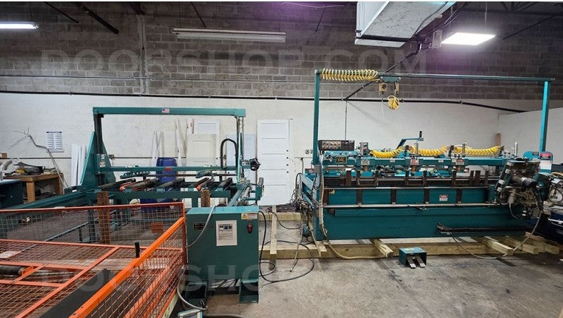 Kval Commander Automatic Prehung Door Machine with Handler Door Loader