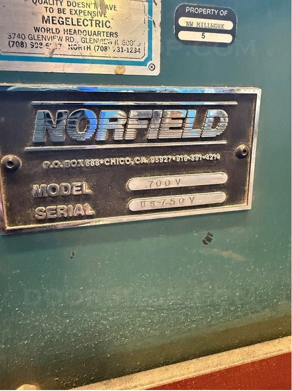 Norfield 700V Door Beveler