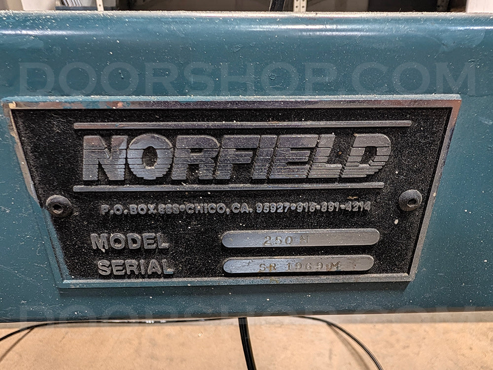Norfield 250M Strike Jamb Routing Machine