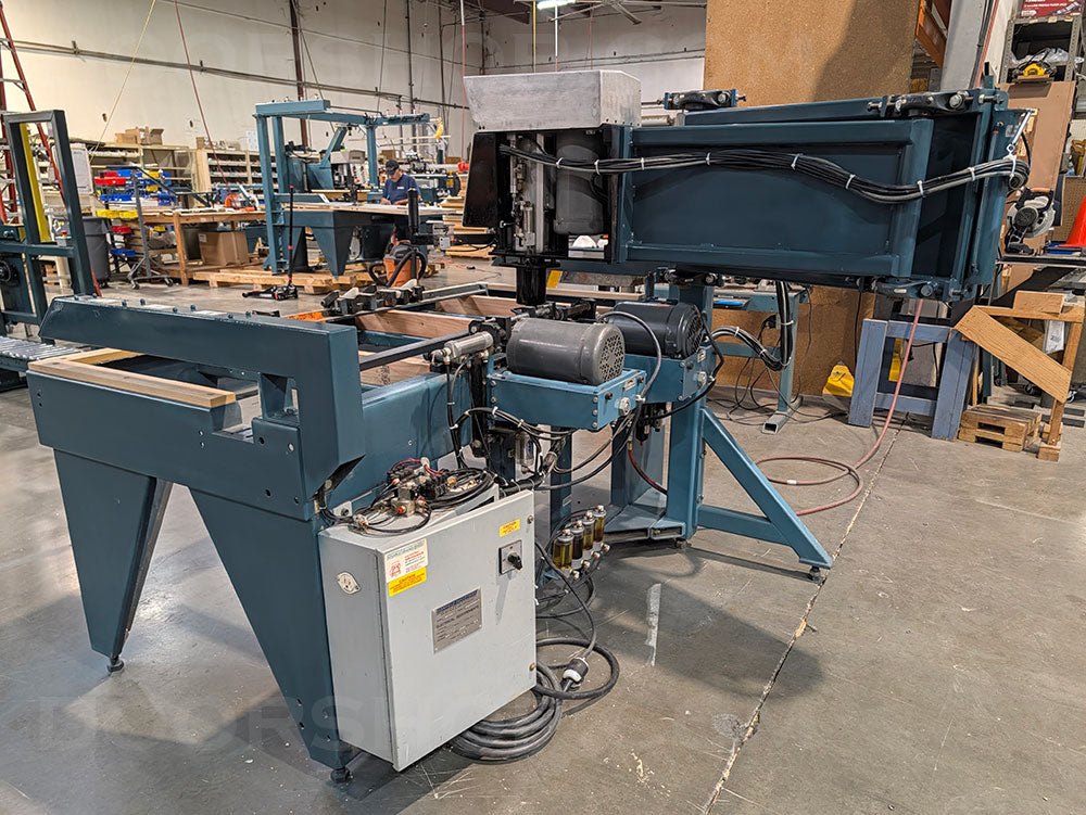 Norfield 3800LR Exterior Door Lite Cutter with Powered Latch Drill and Faceplate Mortisor