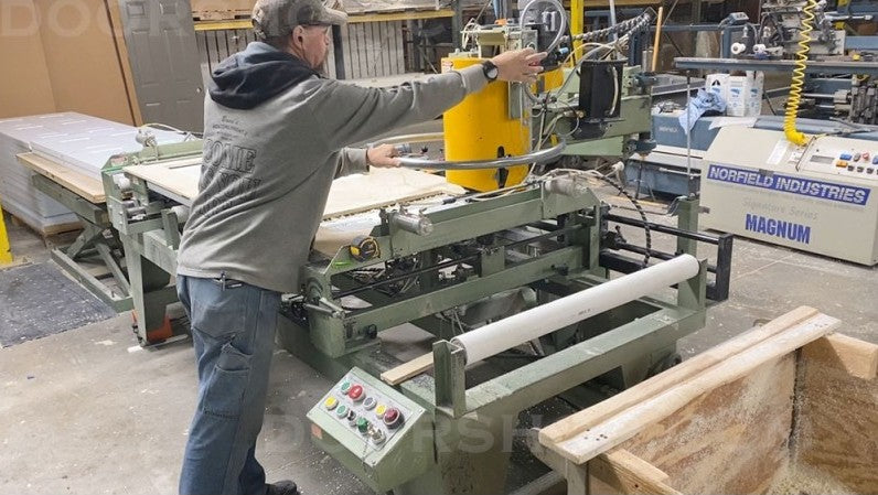 Ruvo 9696 Door Lite Cutter with Edge Prep